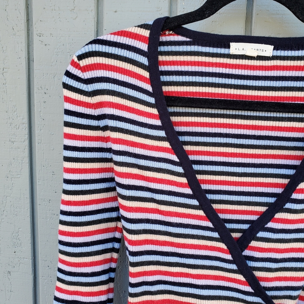 PacSun Cropped Wrap Sweater - Picture 5 of 7